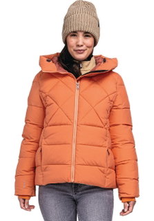 Schöffel Isolations-Winterjacke Boston Insulated (winddicht, wasserabweisend, sehr leicht) orange Damen