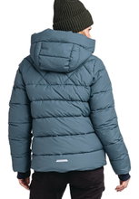 Schöffel Isolations-Winterjacke Boston Insulated (winddicht, wasserabweisend, sehr leicht) blaugrau Damen