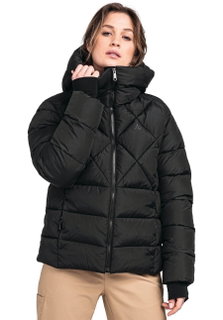 Schöffel Isolations-Winterjacke Boston Insulated (winddicht, wasserabweisend, sehr leicht) schwarz Damen