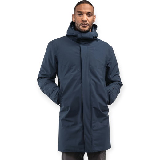 Schöffel Winterjacke Urban Ins Coat Style Gregale (Parka, wasserdicht) dunkelblau Herren