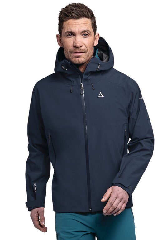 Schöffel Wanderjacke Hiking Style Cascata MNS (wasserdicht, atmungsaktiv) dunkelblau Herren