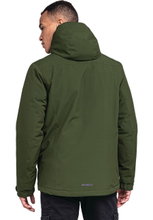 Schöffel Winterjacke Insulated Antwerpen (Kapuze, wasserdicht, atmungsaktiv) khaki/grün Herren