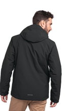 Schöffel Winterjacke Insulated Antwerpen (Kapuze, wasserdicht, atmungsaktiv) schwarz Herren