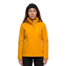 Schöffel Wanderjacke Hiking 3in1 Style Okere Jacket (2-Lagen VENTURI, wasserdicht) gold/gelb Damen