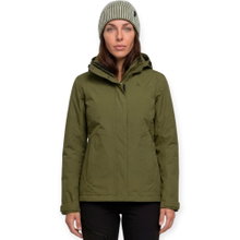 Schöffel Wanderjacke Hiking 3in1 Style Okere Jacket (2-Lagen VENTURI, wasserdicht) dunkelgrün Damen