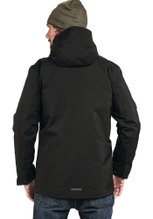 Schöffel Winterjacke 3in1 Parka Barth (2-Wege-Stretch, wasserdicht, winddicht) schwarz Herren
