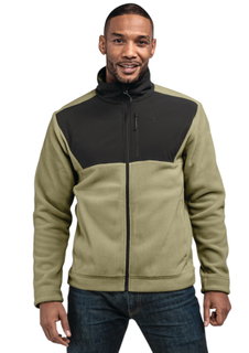 Kurtka polarowa Schöffel Urban Fleece Style Gregale (bardzo ciepła, regulująca wilgoć) brązowo/czarna męska