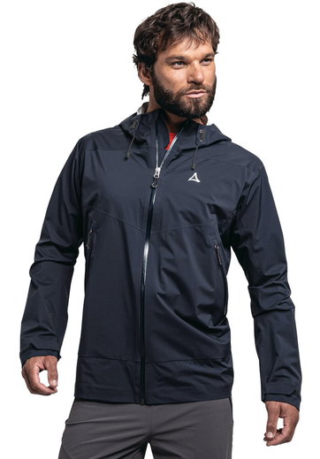 Schöffel Trekking-Hiking Jacket Vistdal (2.5-Layer, waterproof, windproof) dark blue Men