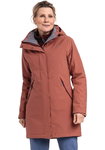 Schöffel Wintermantel Insulated Bastianisee (4-Wege-Stretch, wasserdicht, atmungsaktiv) orangerot Damen