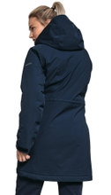 Schöffel Winter Coat Insulated Bastianisee (4-way stretch, waterproof, breathable) navy blue Women