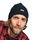 Schöffel Strickmütze Oxley Knitted Hat (Rippenstruktur, Umschlag) navyblau - 1 Stück