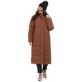 Schöffel Winter-Daunenmantel Urban Down Style Vindave (wärmend dank Daunenfüllung) braun Damen