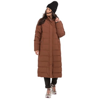 Schöffel Winter Down Coat Urban Down Style Vindave (warm thanks to down filling) brown ladies