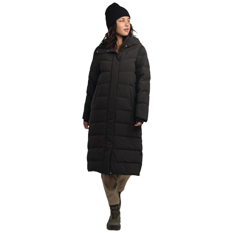 Schöffel Winter-Daunenmantel Urban Down Style Vindave (wärmend dank Daunenfüllung) schwarz Damen