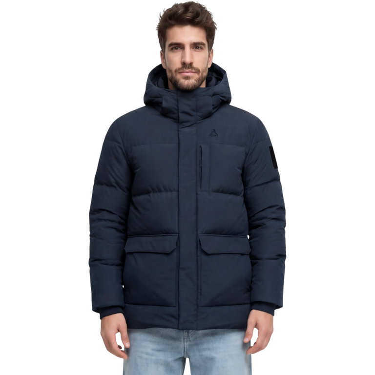 Schöffel Winter-Daunenparka Urban Down Style Vindave Parka (warm) navyblau Herren
