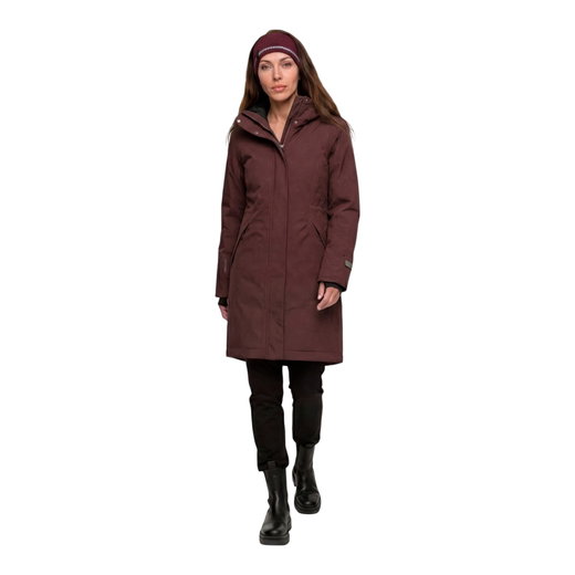 Schöffel Winter-Parka Urban Insulated Coat Style Gregale WMS (wasserdicht, atmungsaktiv) weinrot Damen
