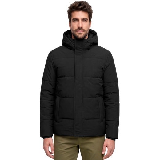 Schöffel Winterjacke Urban Insulated Style Purga (hoher Tragekomfort) schwarz Herren