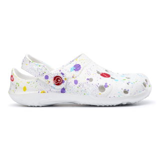 Schu'zz Sandal Globule Clog Splash white/multicoloured ladies