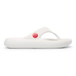 Schu'zz Women's White Flip Flop Sandals