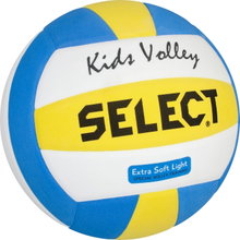 Select Volleyball Kids - specially developed for children, Indoor - white/blue/yellow - 1 ball