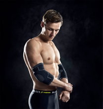 Select Ellenbogenbandage Elastisch mit Polsterung 2.0 schwarz - 2 Stück