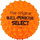 Select Massageball Punktur orange