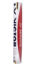 Victor Badmintonbälle Service (Turnierqualität) Naturfeder weiss Dose 12er