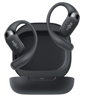 Shokz Kopfhörer OpenFit 2+ (P55-Wasserbeständigkeit, 11 Stunden Wiedergabezeit) schwarz