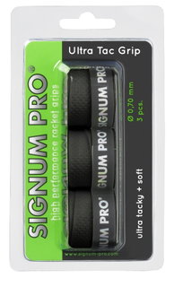 Signum Pro Overgrip UltraTac 0.70mm schwarz 3er