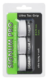 Signum Pro Overgrip UltraTac 0.70mm weiss 3er