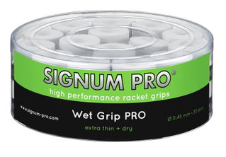 Signum Pro Overgrip Wet Pro 0.45mm weiss 30er Box