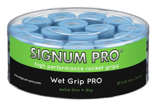 Signum Pro Overgrip Wet Pro 0.45mm blau 30er Box