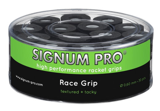 Signum Pro Overgrip Race 0.6mm schwarz 30er Box