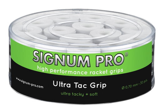 Signum Pro Overgrip UltraTac 0.70mm biały 30 sztuk