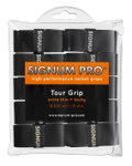 Signum Pro Overgrip Tour 0.5mm czarny 10 sztuk w opakowaniu