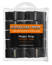 Signum Pro Overgrip Magic 0.75mm schwarz 10er Clip-Beutel