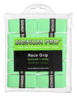 Signum Pro Overgrip Race 0.6mm limegrün 10er Clip-Beutel