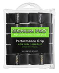 Signum Pro Overgrip Performance 0.6mm schwarz 10er Clip-Beutel