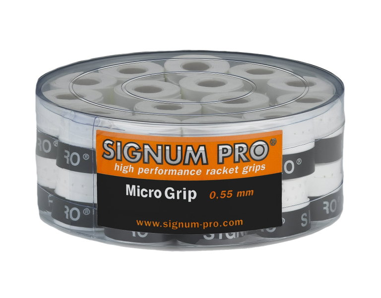 Signum Pro Overgrip Micro 0.55mm weiss 30er Box