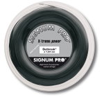 Signum Pro Tennissaite Outbreak (Haltbarkeit+Power) anthrazit 200m Rolle