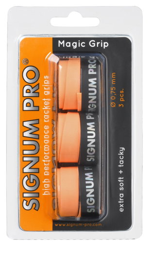 Signum Pro Overgrip Magic 0.75mm orange 3er