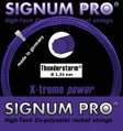 Signum Pro Tennissaite Thunderstorm (Haltbarkeit+Spin) violett 12m Set