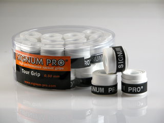 Signum Pro Overgrip Tour 0.5mm weiss 30er Box