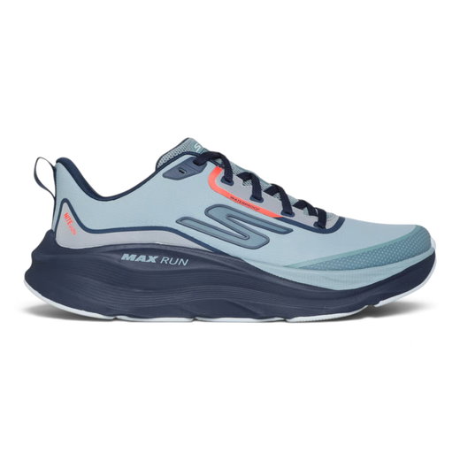 Buty biegowe Skechers Max Run Vorteza (wodoodporne) niebieskie męskie