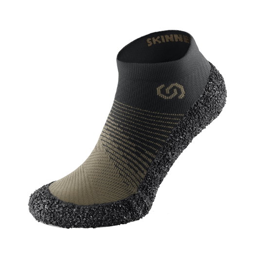 Skinners Barfusschuhsocke 2.0 Comfort (Schutz, Komfort auf jedem Untergrund) moosgrün Damen