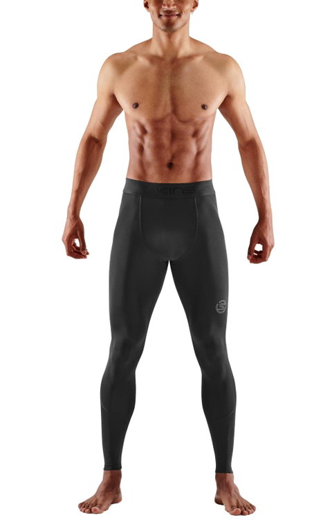 Skins Functional Pants 2-Series Tight Long (tight-fitting, compression) black Men