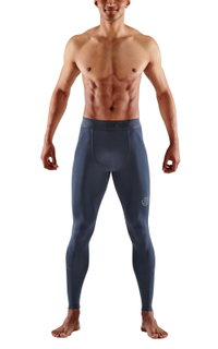 Skins Funktionshose 2-Series Tight Long (enganliegend, Kompression) navyblau Herren