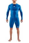 Skins Funktions-Langarmshirt 1-Series Long Sleeve (enganliegend) blau Herren