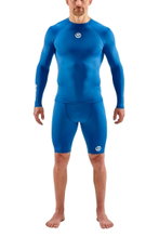 Skins Funktions-Langarmshirt 1-Series Long Sleeve (enganliegend) blau Herren