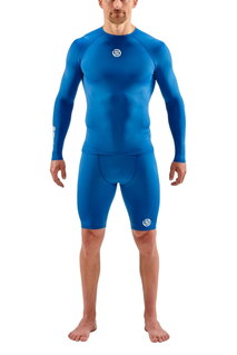 Skins Funktions-Langarmshirt 1-Series Long Sleeve (enganliegend) blau Herren